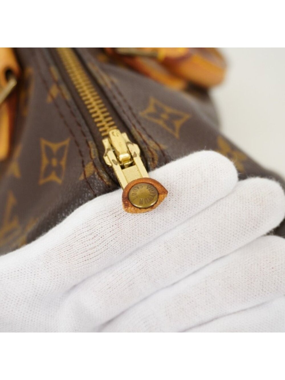 Louis Vuitton Handbag Monogram Speedy 30 Brown - Picture 6 of 10